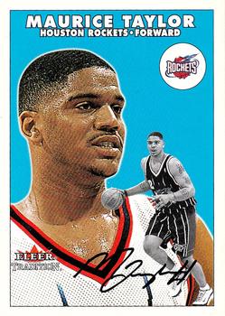 2000-01 Fleer Tradition #80 Maurice Taylor Front