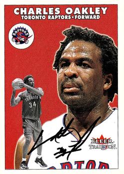 2000-01 Fleer Tradition #91 Charles Oakley Front