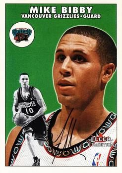 2000-01 Fleer Tradition #137 Mike Bibby Front