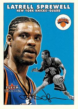 2000-01 Fleer Tradition #141 Latrell Sprewell Front