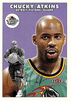 2000-01 Fleer Tradition #181 Chucky Atkins Front
