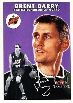 2000-01 Fleer Tradition #205 Brent Barry Front