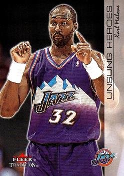 2000-01 Fleer Tradition #224 Karl Malone Front