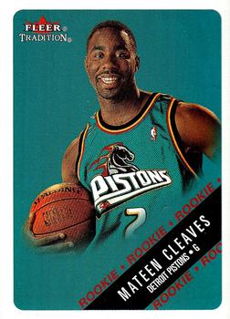 2000-01 Fleer Tradition #255 Mateen Cleaves Front