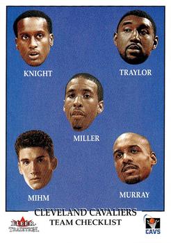 2000-01 Fleer Tradition #296 Cleveland Cavaliers Front