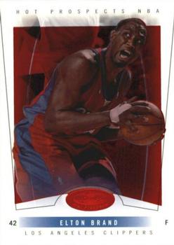 2004-05 Hoops Hot Prospects - Red Hot #34 Elton Brand Front