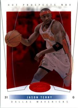 2004-05 Hoops Hot Prospects - Red Hot #56 Jason Terry Front