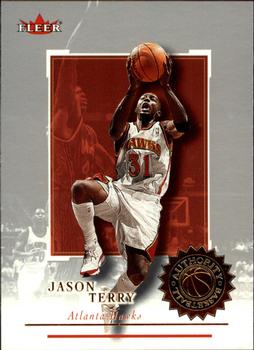 2000-01 Fleer Authority #11 Jason Terry Front