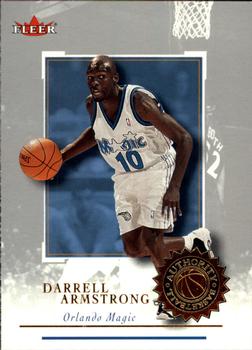 2000-01 Fleer Authority #14 Darrell Armstrong Front