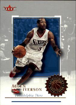 2000-01 Fleer Authority #19 Allen Iverson Front