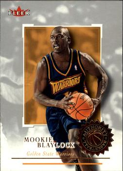 2000-01 Fleer Authority #27 Mookie Blaylock Front