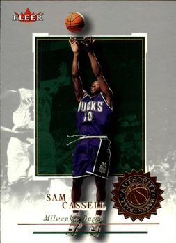 2000-01 Fleer Authority #33 Sam Cassell Front