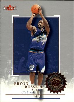2000-01 Fleer Authority #55 Bryon Russell Front