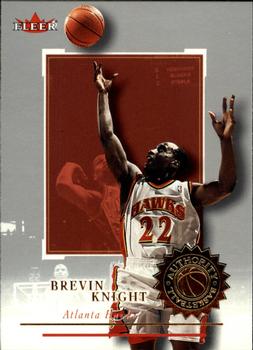 2000-01 Fleer Authority #61 Brevin Knight Front