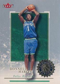 2000-01 Fleer Authority #123 Donnell Harvey Front