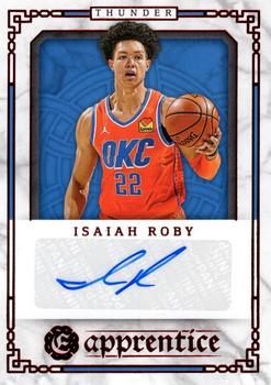 2020-21 Panini Chronicles - Apprentice Signatures Red #APR-IRO Isaiah Roby Front