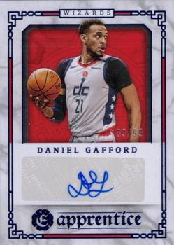 2020-21 Panini Chronicles - Apprentice Signatures Blue #APR-DGA Daniel Gafford Front