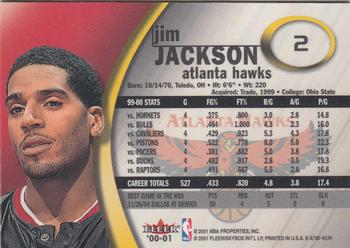 2000-01 E-X #2 Jim Jackson Back