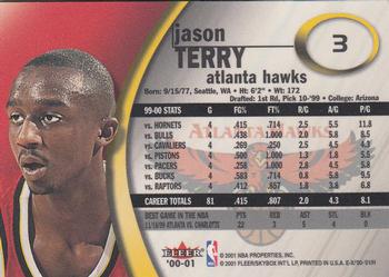 2000-01 E-X #3 Jason Terry Back