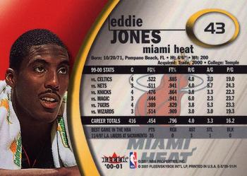 2000-01 E-X #43 Eddie Jones Back