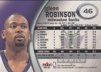2000-01 E-X #46 Glenn Robinson Back
