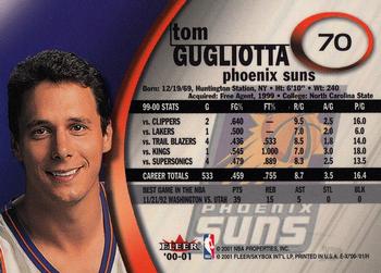 2000-01 E-X #70 Tom Gugliotta Back