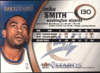 2000-01 E-X #130 Mike Smith Back