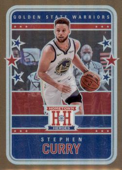 2020-21 Panini Chronicles - Bronze #555 Stephen Curry Front