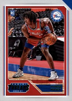 2020-21 Panini Chronicles - Green #76 Tyrese Maxey Front
