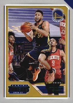 2020-21 Panini Chronicles - Green #79 Stephen Curry Front
