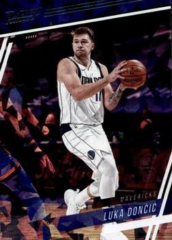2020-21 Panini Chronicles - Green Ice #70 Luka Doncic Front