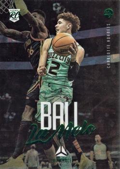 2020-21 Panini Chronicles - Green Ice #147 LaMelo Ball Front