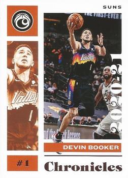 2020-21 Panini Chronicles - Pink #47 Devin Booker Front