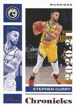 2020-21 Panini Chronicles - Pink #50 Stephen Curry Front