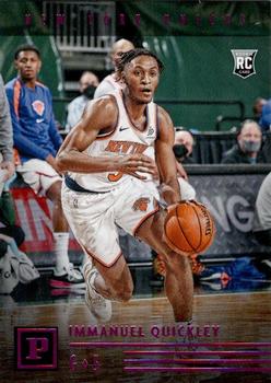 2020-21 Panini Chronicles - Pink #108 Immanuel Quickley Front
