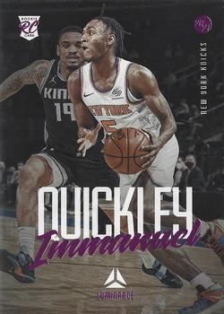 2020-21 Panini Chronicles - Pink #140 Immanuel Quickley Front