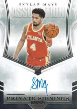 2020-21 Panini Chronicles - Rookie Private Signings Association Version #PSA-SMA Skylar Mays Front