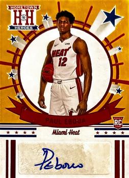2020-21 Panini Chronicles - Hometown Heroes Rookie Autographs Red #HH-PEB Paul Eboua Front