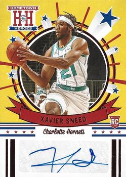 2020-21 Panini Chronicles - Hometown Heroes Rookie Autographs Red #HH-XSN Xavier Sneed Front
