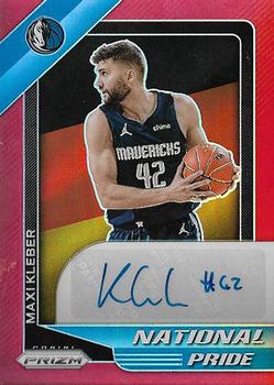2020-21 Panini Chronicles - National Pride Signatures Red #NPS-MXK Maxi Kleber Front