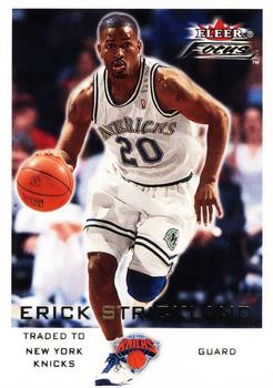 2000-01 Fleer Focus #116 Erick Strickland Front
