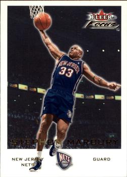 2000-01 E-X Stephon Marbury New Jersey Nets #55