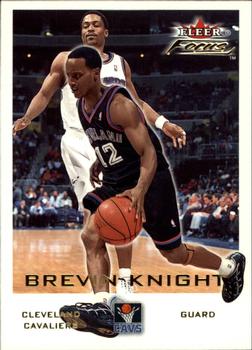 2000-01 Fleer Focus #58 Brevin Knight Front