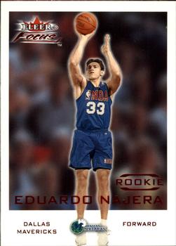 2000-01 Fleer Focus #191 Eduardo Najera Front