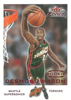 2000-01 Fleer Focus #200 Desmond Mason Front