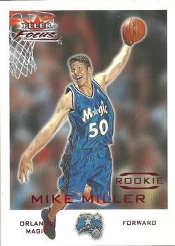2000-01 Fleer Focus #214 Mike Miller Front