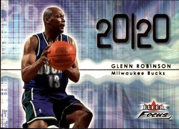 2000-01 Fleer Focus #232 Glenn Robinson Front