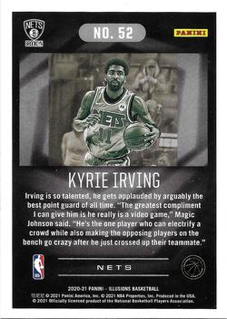 2020-21 Panini Illusions #52 Kyrie Irving Back