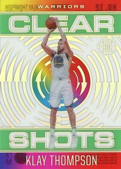 2020-21 Panini Illusions - Clear Shots #12 Klay Thompson Front