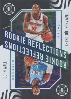 2020-21 Panini Illusions - Rookie Reflections #10 Immanuel Quickley / John Wall Front